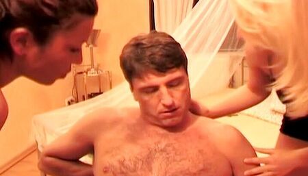 Covered in spit from top to bottom!