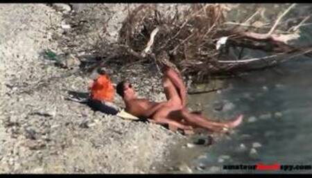 Nudists Caught Having Sex On Voyeur Beach