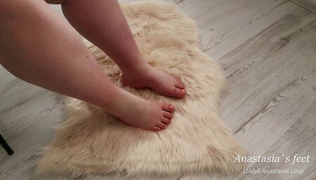 Tender bbw feet, no talking