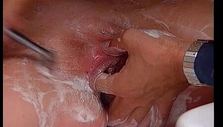 He cleaned my pussy and licked afterward because he's horny