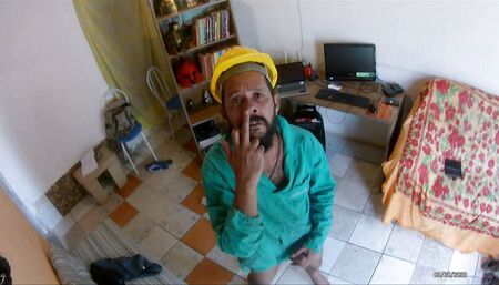 Horny with male smell