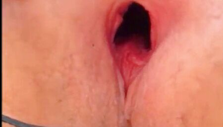 Wife used by stranger is left lose & gaped open impregnated cream pie