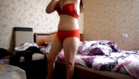 I go out of the bathroom, put on my clothes and go to fuck my boyfriend