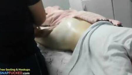Hidden Camera Catches Wife In Massage Session