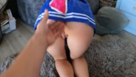 Sailor Moon Sex ! Cute Cosplay ! Halloween Sex !