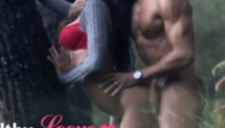 Voyeur SEX in the Forest and RAIN. Filthyloove