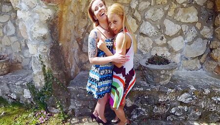 Nikky Thorne & Minnie Manga in Two Sexy Ladies Love To Tease You - myVRsin