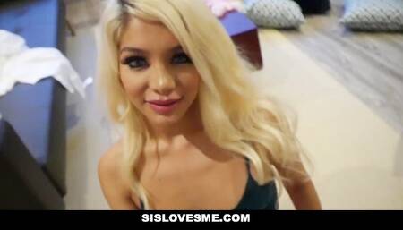 Slutty StepSis wants my Cock