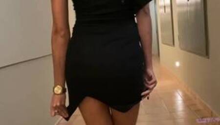 Please fuck me hard in this sexy tiny black dress -Who is Lilly