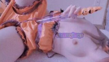 horny teen slut needy for halloween contest 2022