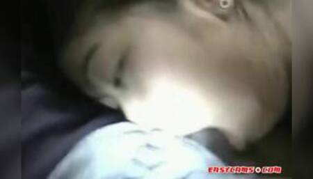 Interracial Asian BBC Blowjob