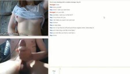 Gorgeous Teen Flashing Tits To Help Cum On Chat