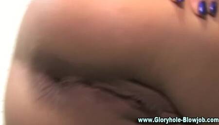 Alysa Sucks and Fucks Black Cock for Cusmhot at Gloryhole