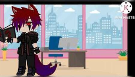 Fucking my hot pink haired assistant (Gacha)