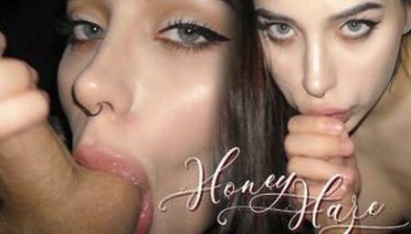 PERFECT ROOMMATE SUCK ME WHEN WE WATCHED A MOVIE. HONEY HAZE