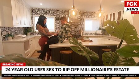 Carolina Cortez uses sex to steal from a millionaire - BangFakeNews