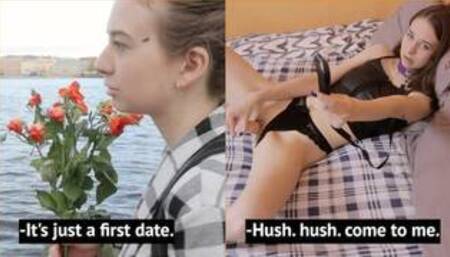 the virgin didn't expect to see this on his first date. ANNA BALI