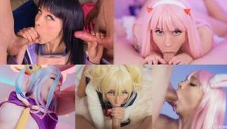 Beste Deep Throat Compilation Cosplay AliceBong