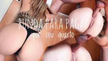 He surrenders his ass to pay for his room