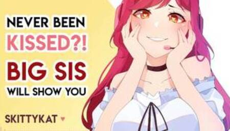 Big Step-Sis Will Be Your Girlfriend [ASMR] [Gentle Fdom] [Kisses & Blowjob]