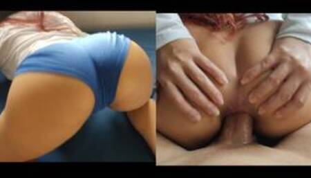 You Must Watch How Perfect A Tigh Milf Latina Big Ass Can Ride you Until she Gets her Anal Creampie