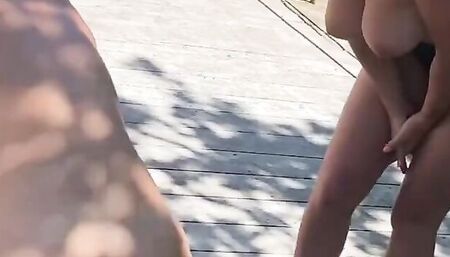 Lovely amateur doll gets her tight puss stretched with stranger's BBC