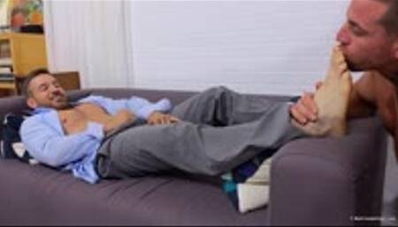 Boss Chris Rockway Foot and Sock Worshiped