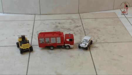 Walk over Cars with Sneakers