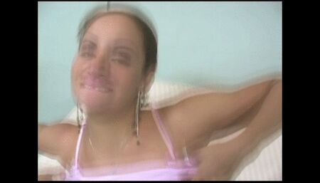 part 1, Skinny latina gives enthused handjob