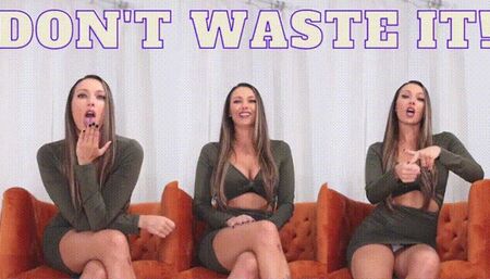 Bratty Bunny - Don't Waste It!