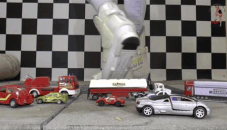 Heavy Ski Boots at work floor view