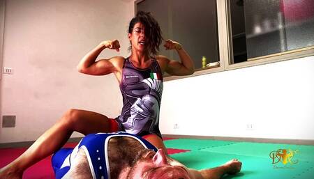 BiancaBlance - Push up Battle