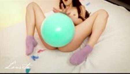 Balloon Popping And Masturbation