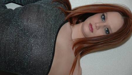 Pretty Redhead Stripper Alexis Blowbang Bukkake