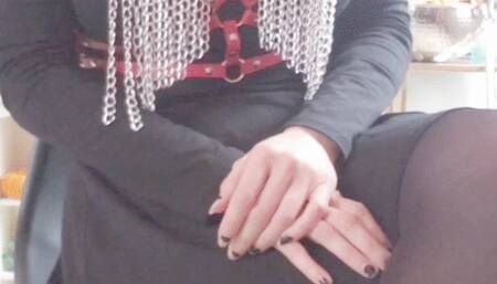 Ava Wiicked's Teasing Feeder Halloween Stuffing POV