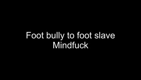 Gay foot fetish mindfuck slave