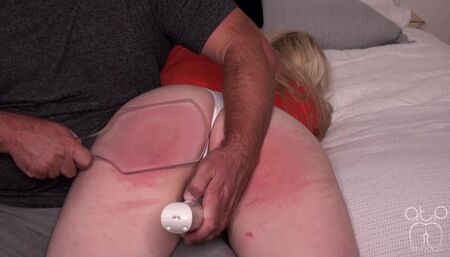 Spanked to Orgasm- TroubleMaker earns her Cum - 720p