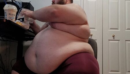 Superchub burger stuffing