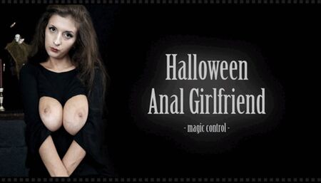 Halloween Anal Girlfriend - Halloween Magic Control with Anal and Bimbofication!