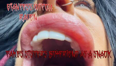 Giantess Witch Ravens Snack