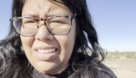 Desert pee in the cold