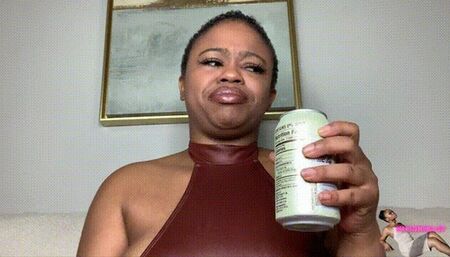 Sexy Ebony Burping 2