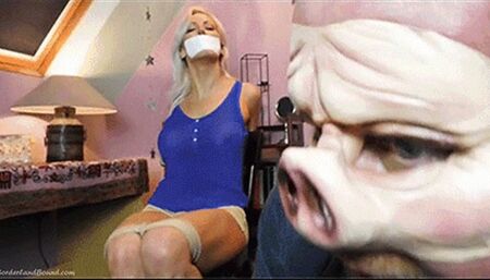 Hannah & Jennifer in: The Unwilling Contestant on The Deranged PigMan Show & One Very Hot Blonde of an Intermission! (Redux) (HD)