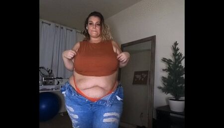 BBW Strip Tease Thong