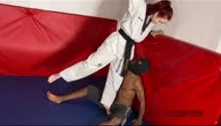 Araneae - Black Belt Ballbusting (HD 1080p MP4)