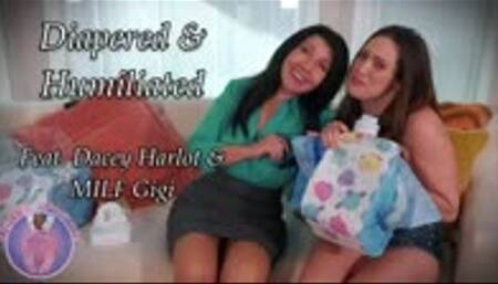 Diapered & Humiliated
