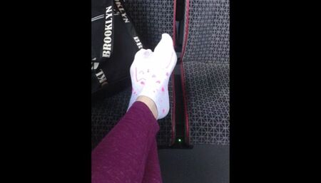 White Socks on Big Feet