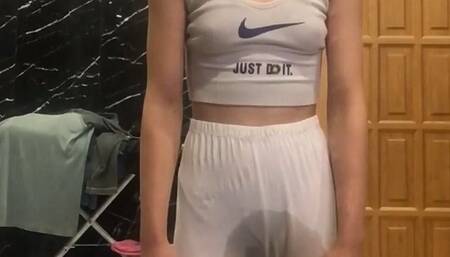 Helena wets the same pants 3 times