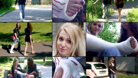 Jade SLWC a Gimp on the street and in the Park with Cast Decorating (in HD 1920 X 1080)