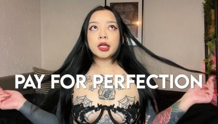Pay For Perfection - Findom
